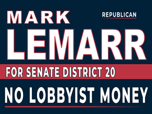 Mark LeMarr Campaign Sign